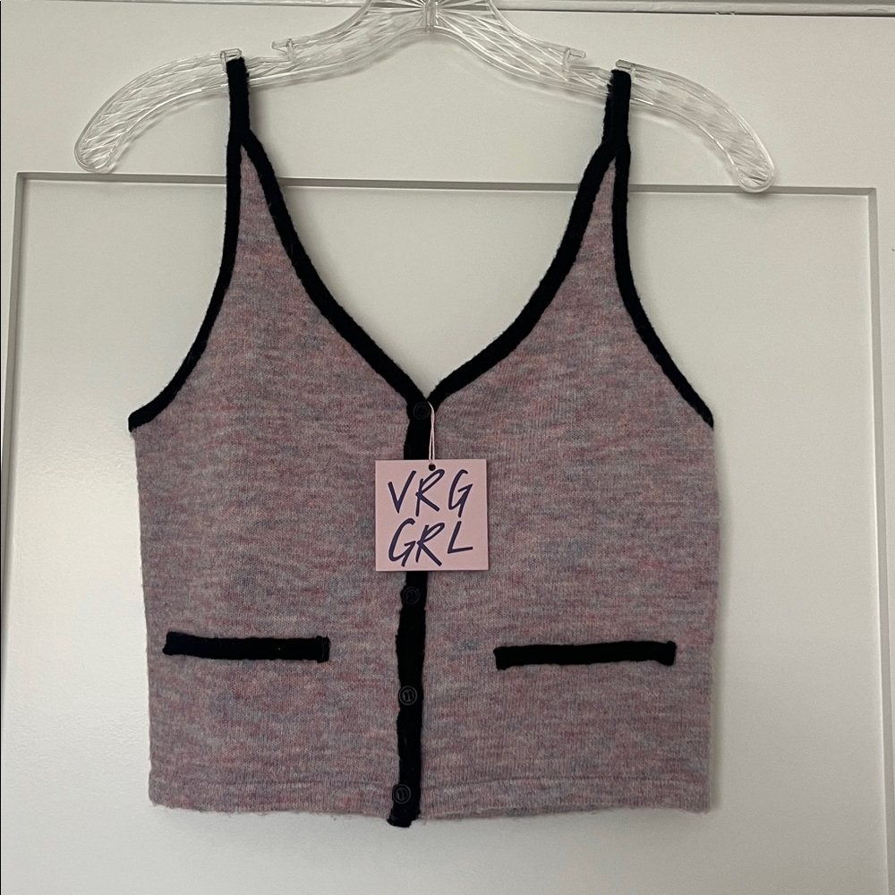 Verge Girl Purple Knit Top
